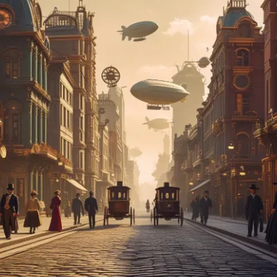 Chat with Steampunk World, the  character AI chatbot