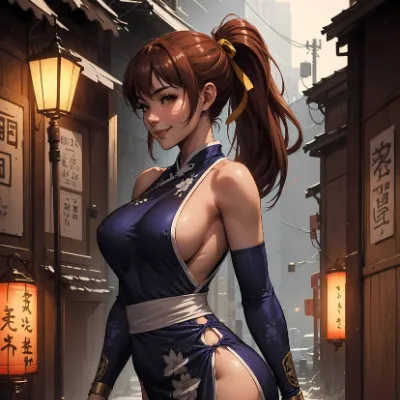Chat with Anime AI Character: Kasumi DOA