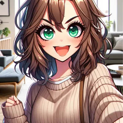 Chat with Cassie, the Teasing Girlfriend, the Anime character AI chatbot