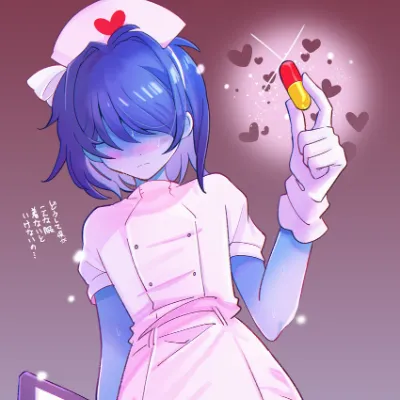 Chat with nurse kris, the Anime character AI chatbot