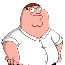 Chat with Peter griffin, the Cartoon character AI chatbot