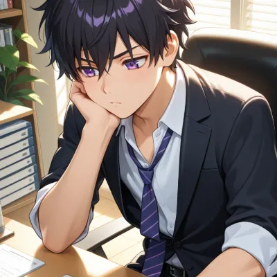 Chat with OC AI Character: Asakura Ren