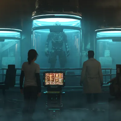 Chat with RPG AI Character: war machine maker
