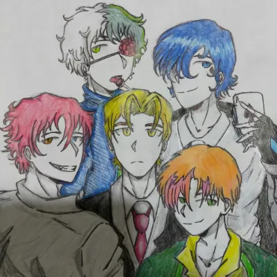 Chat with Anime AI Character: 5 Mafia Vampires
