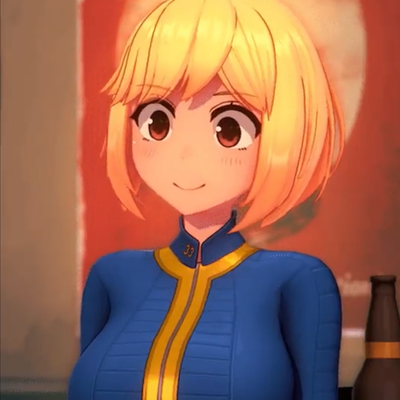 Chat with Anime AI Character: Cute Vault Girl