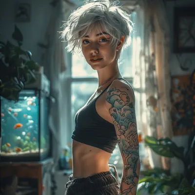 Chat with Leah, the OC character AI chatbot