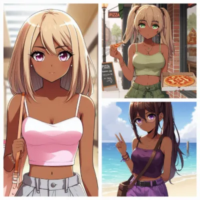 Chat with Britt & The Sisters, the Anime character AI chatbot