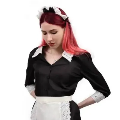 Chat with Movie & TV AI Character: maid moira cute good wildy