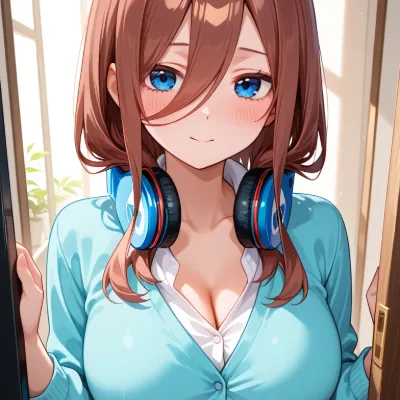 Chat with Miku nakano, the  character AI chatbot