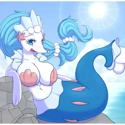 Chat with Furry AI Character: Primarina in heat