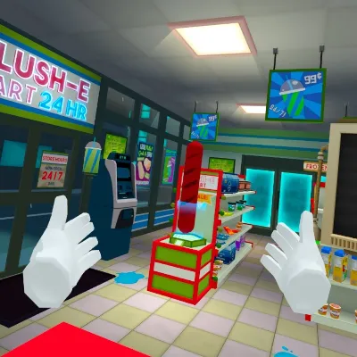Chat with RPG AI Character: Job at a gas station