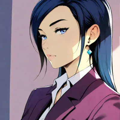 Chat with Anime AI Character: Boss Lady
