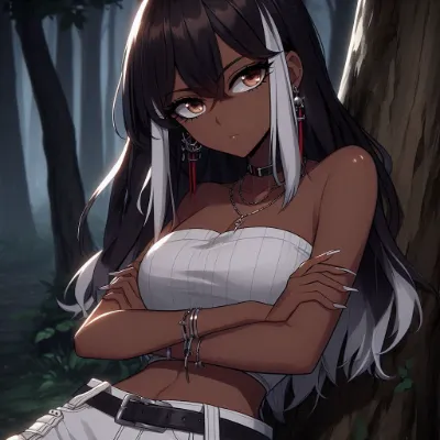 Chat with Carmilla: VAMPIRES VS WOLVES, the Anime character AI chatbot