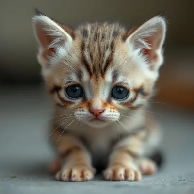 Chat with Homeless baby kitten, the Anime character AI chatbot