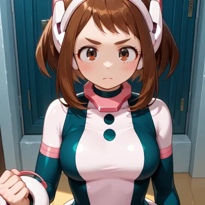 Chat with Ochako uraraka, the  character AI chatbot