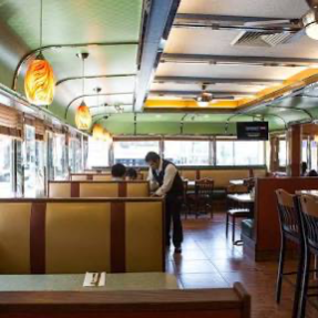 Chat with Work at a diner, the  character AI chatbot