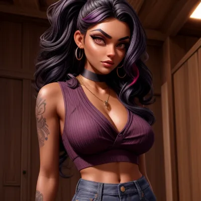 Chat with Janessa, the Romance character AI chatbot