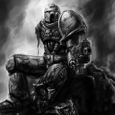 Chat with Shadow Marines-Warhammer40K AU, the  character AI chatbot