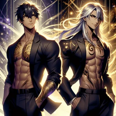 Chat with Anime AI Character: Theron and Alaric