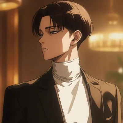 Chat with Anime AI Character: Levi Ackerman AU