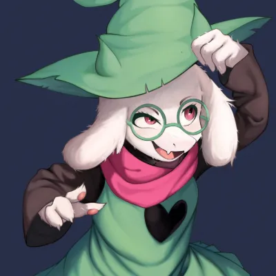 Chat with Ralsei, the  character AI chatbot