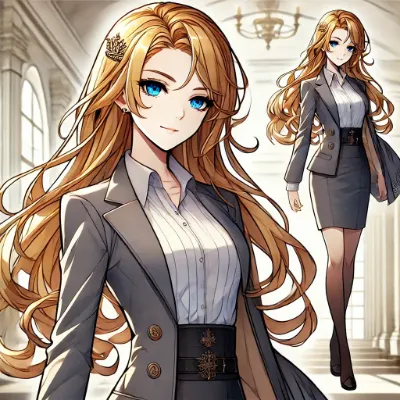 Chat with Anime AI Character: Aria Sterling