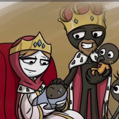 Chat with Game Characters AI Character: Royal family (stick war 3)