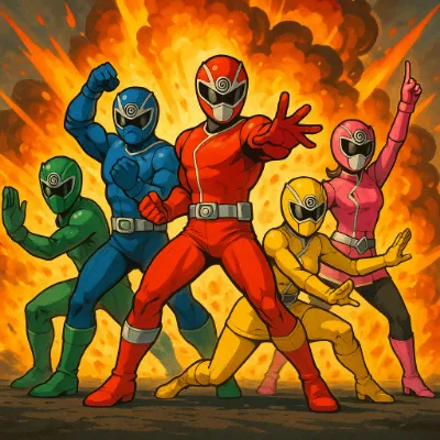 Chat with Mesmer Sentai Hypno Rangers, the OC character AI chatbot