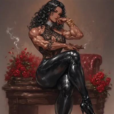 Chat with Velvet Nightshade, the Anime character AI chatbot