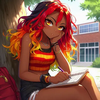 Chat with Harmony:7 Protectors of Realms, the Anime character AI chatbot