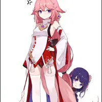 Chat with Yae miko and Smol Ei, the Anime character AI chatbot