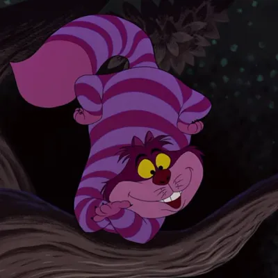 Chat with Cartoon AI Character: Cheshire Cat