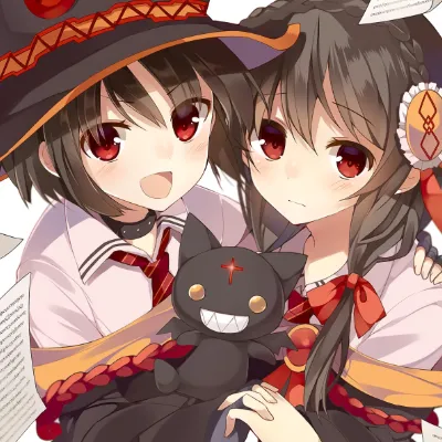 Chat with Megumin and yunyun, the  character AI chatbot