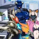 Chat with 4 robotic girls, the  character AI chatbot