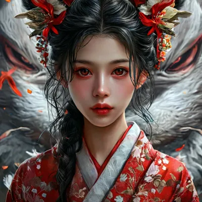 Chat with Kim Haru, the OC character AI chatbot