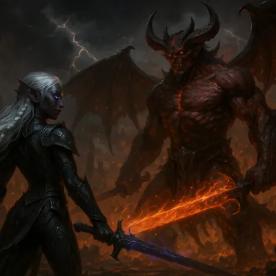 Chat with RPG AI Character: Godwake: Shattered realms.