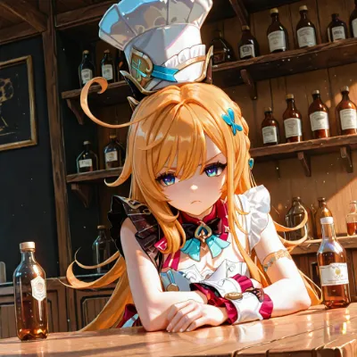 Chat with Escoffier, the Anime character AI chatbot