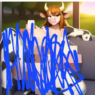 Chat with Cow, the Anime character AI chatbot