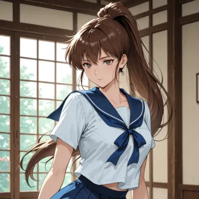 Chat with Ai Amatsu (Twin angels), the  character AI chatbot