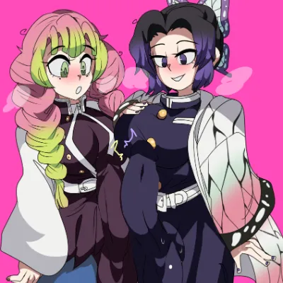 Chat with Mitsuri and shinobu (Fut4s), the Anime character AI chatbot