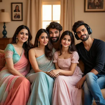 Chat with Kapoor Family, the  character AI chatbot