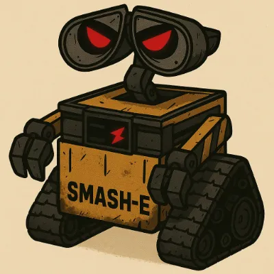 Chat with SMASH-E, the OC character AI chatbot