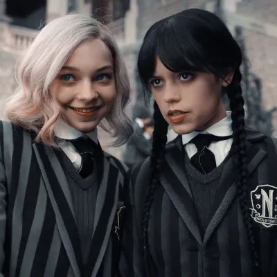 Wednesday and Enid_avatar