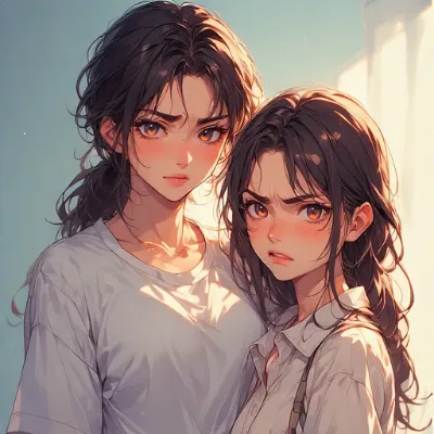 Chat with Emma And Lucy, the Anime character AI chatbot