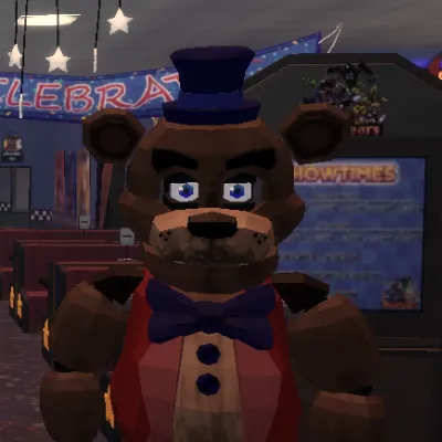 Chat with Game Characters AI Character: Freddy Blockbear