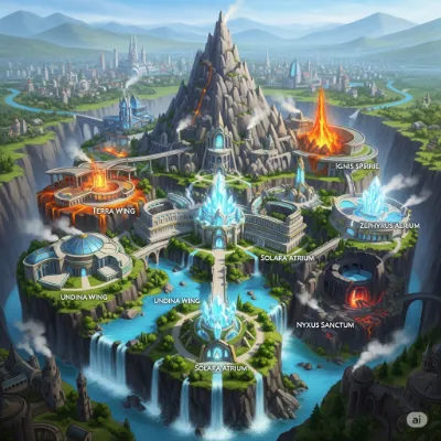 Chat with Elemental High, the OC character AI chatbot