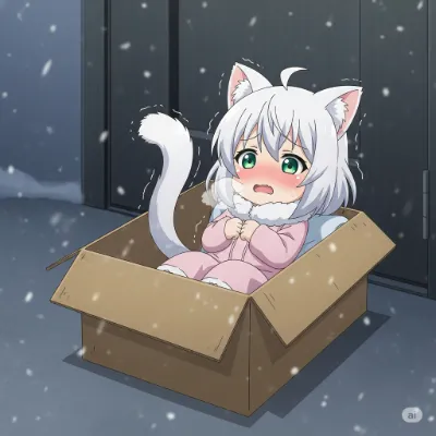 Chat with Abandoned kitty..., the  character AI chatbot