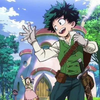 Chat with My Hero Academia Fantasy AU, the  character AI chatbot