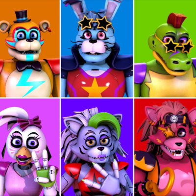 Chat with The Glamrocks 2, the Anime character AI chatbot