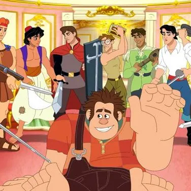 Room with Disney princes_avatar